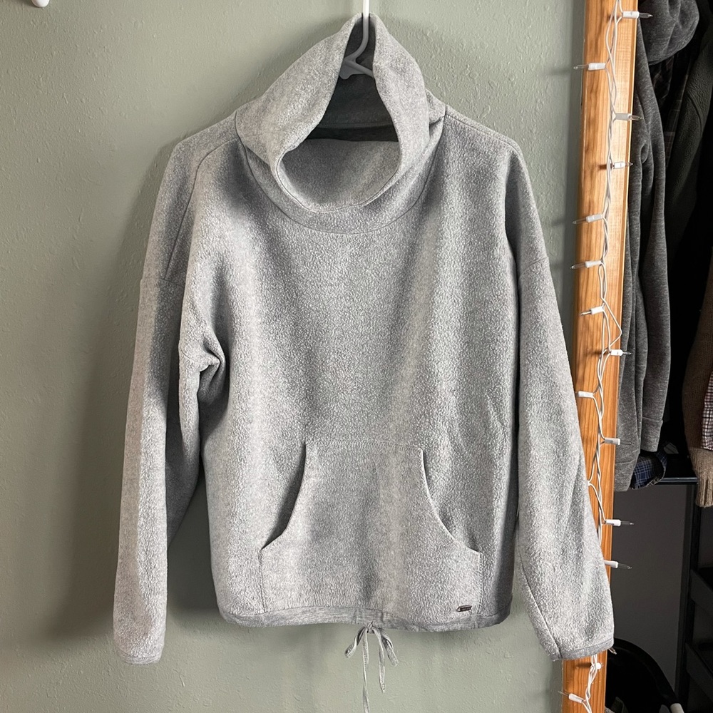 Mock neck sweatshirt